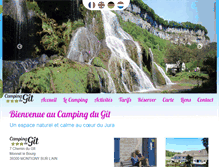 Tablet Screenshot of campingdugit.com